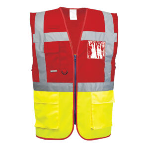 Paris Hi-Vis Contrast Executive Vest - Image 2