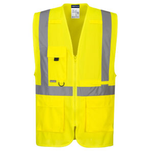 Hi-Vis Tablet Pocket Executive Vest - Image 2