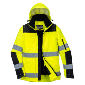 Hi-Vis 3-in-1 Contrast Winter Pro Jacket - Image 2