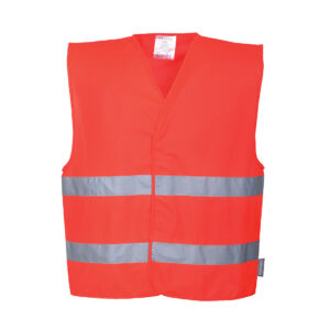 Hi-Vis Two Band Vest - Image 2