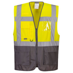 Warsaw Hi-Vis Contrast Executive Vest - Image 4