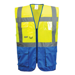 Warsaw Hi-Vis Contrast Executive Vest - Image 6