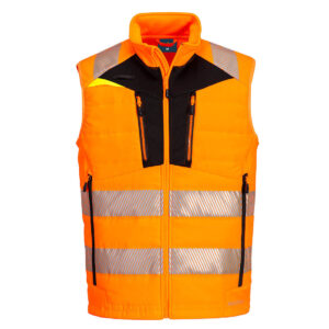 DX4 Hi-Vis Funnel Neck Zipped Sweatshirt - Image 2