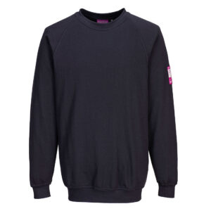 Flame Resistant Anti-Static Long Sleeve Sweatshirt - Image 2