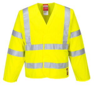 Hi-Vis Anti Static Jacket - Flame Resistant - Image 2