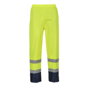 Hi-Vis Contrast Classic Rain Trousers - Image 3