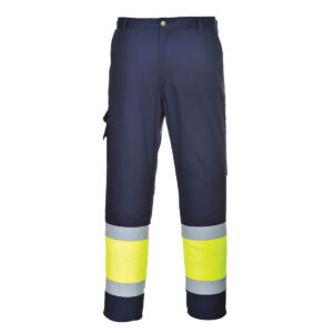 Hi-Vis Lightweight Contrast Class 1 Service Trousers - Image 3