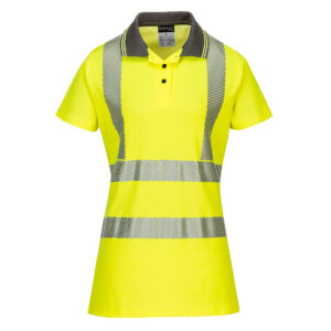 Hi-Vis Women's Cotton Comfort Pro Polo Shirt S/S - Image 4