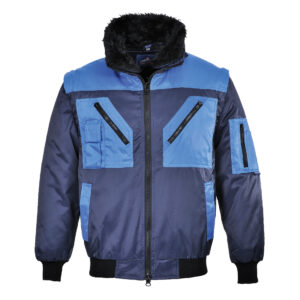 Two Tone Pilot Jacket - Image 2