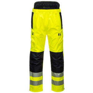 PW3 Hi-Vis Extreme Rain Trousers - Image 2