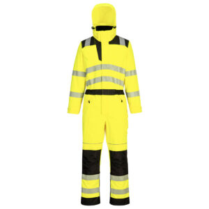 PW3 Hi-Vis Rain Coverall - Image 2