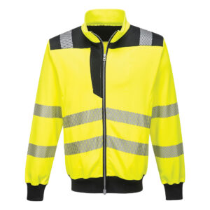 PW3 Hi-Vis Zip Sweatshirt - Image 2