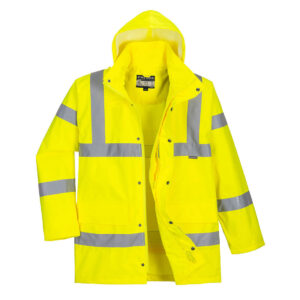 Hi-Vis Breathable Rain Traffic Jacket - Image 2