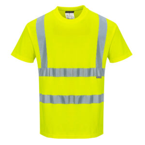 Hi-Vis Cotton Comfort T-Shirt S/S - Image 2