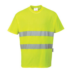 Hi-Vis Cotton Comfort T-Shirt S/S - Image 2