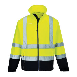 Hi-Vis Contrast Softshell (3L) - Image 2