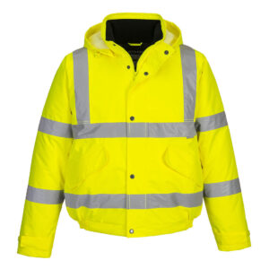 Hi-Vis Winter Bomber Jacket - Image 3