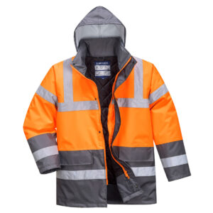 Hi-Vis Contrast Winter Traffic Jacket - Image 2