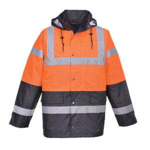 Hi-Vis Contrast Winter Traffic Jacket - Image 3