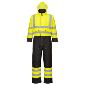 Hi-Vis Contrast Winter Coverall - Image 2
