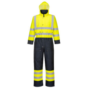 Hi-Vis Contrast Winter Coverall - Image 3