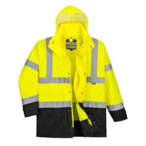 Hi-Vis 5-in-1 Contrast Executive Jacket - Image 3