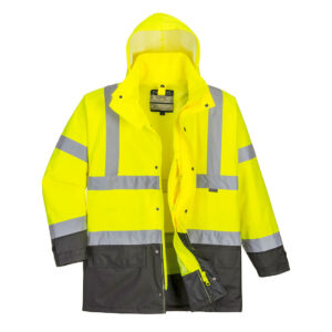Hi-Vis 5-in-1 Contrast Executive Jacket - Image 4