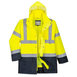 Hi-Vis 5-in-1 Contrast Executive Jacket - Image 5