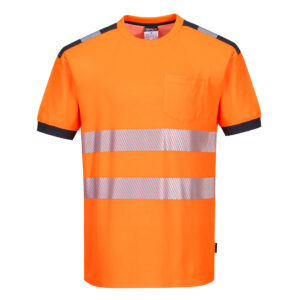 PW3 Hi-Vis Cotton Comfort T-Shirt S/S - Image 2