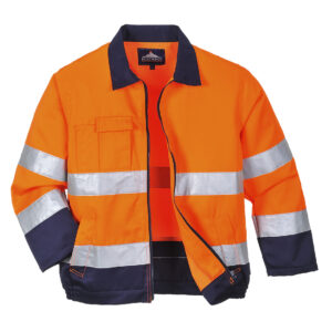 Madrid Hi-Vis Contrast Bomber Jacket (Copy)