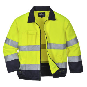 Madrid Hi-Vis Contrast Bomber Jacket (Copy) - Image 2