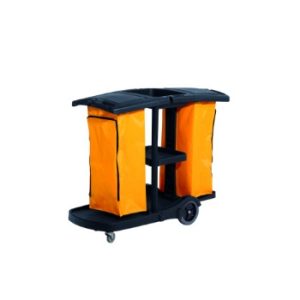 Janitors Cart Double Waste