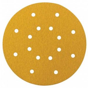 Hook & Loop 225mm Gold Discs