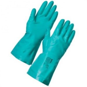 Nitrile Green Gauntlet