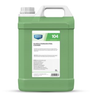 Glass and Stainless Steel Cleaner 5 Litre (104)