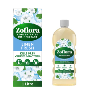 Zoflora Concentrated Disinfectant Linen Fresh 1 Litre