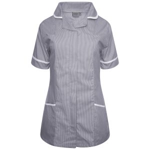 Ladies Tunic (Striped) with Round Collar - Image 5