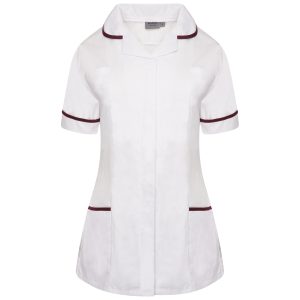 Ladies Tunic (Whites) with Round Collar - Image 6