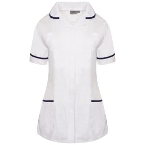 Ladies Tunic (Whites) with Round Collar - Image 5