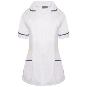 Ladies Tunic (Whites) with Round Collar - Image 4