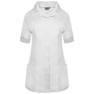Ladies Tunic (Whites) with Round Collar - Image 3