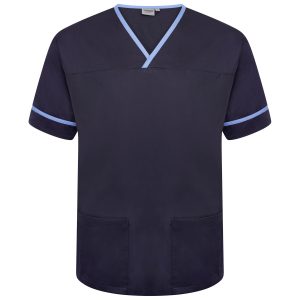 Contrast Trim Smart Scrub Top - Image 18