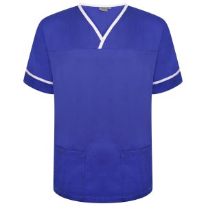 Contrast Trim Smart Scrub Top - Image 13