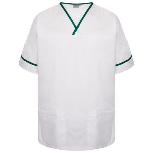 Contrast Trim Smart Scrub Top - Image 10