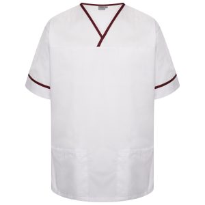 Contrast Trim Smart Scrub Top - Image 9