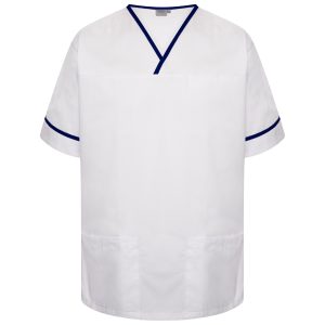 Contrast Trim Smart Scrub Top - Image 8